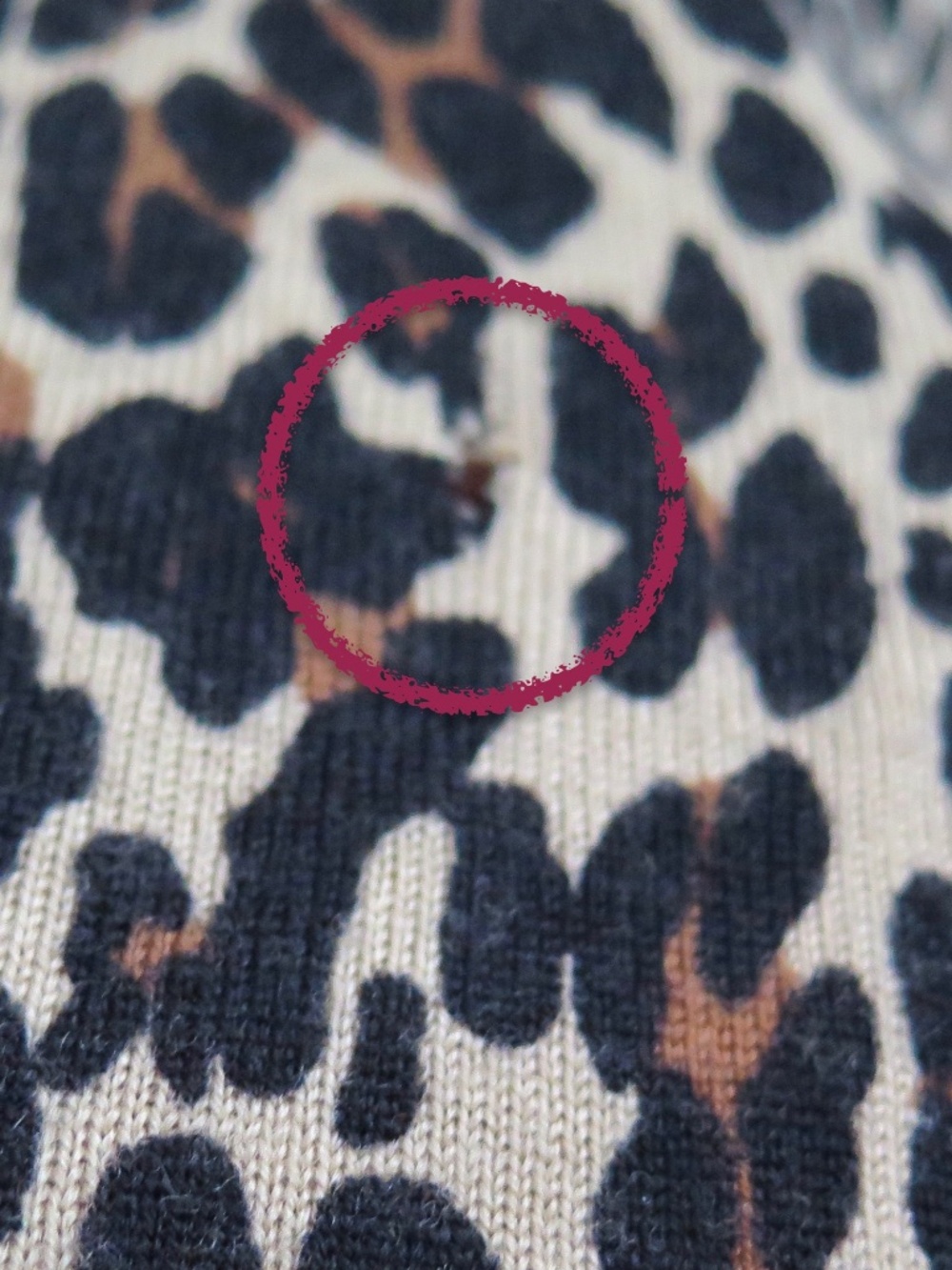 Tory Burch Cardigan - Leopard Print - Picture 8 of 9